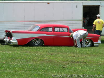 Red 1957 Chevy Top Sportsman Red 1957 Chevy Top Sportsman